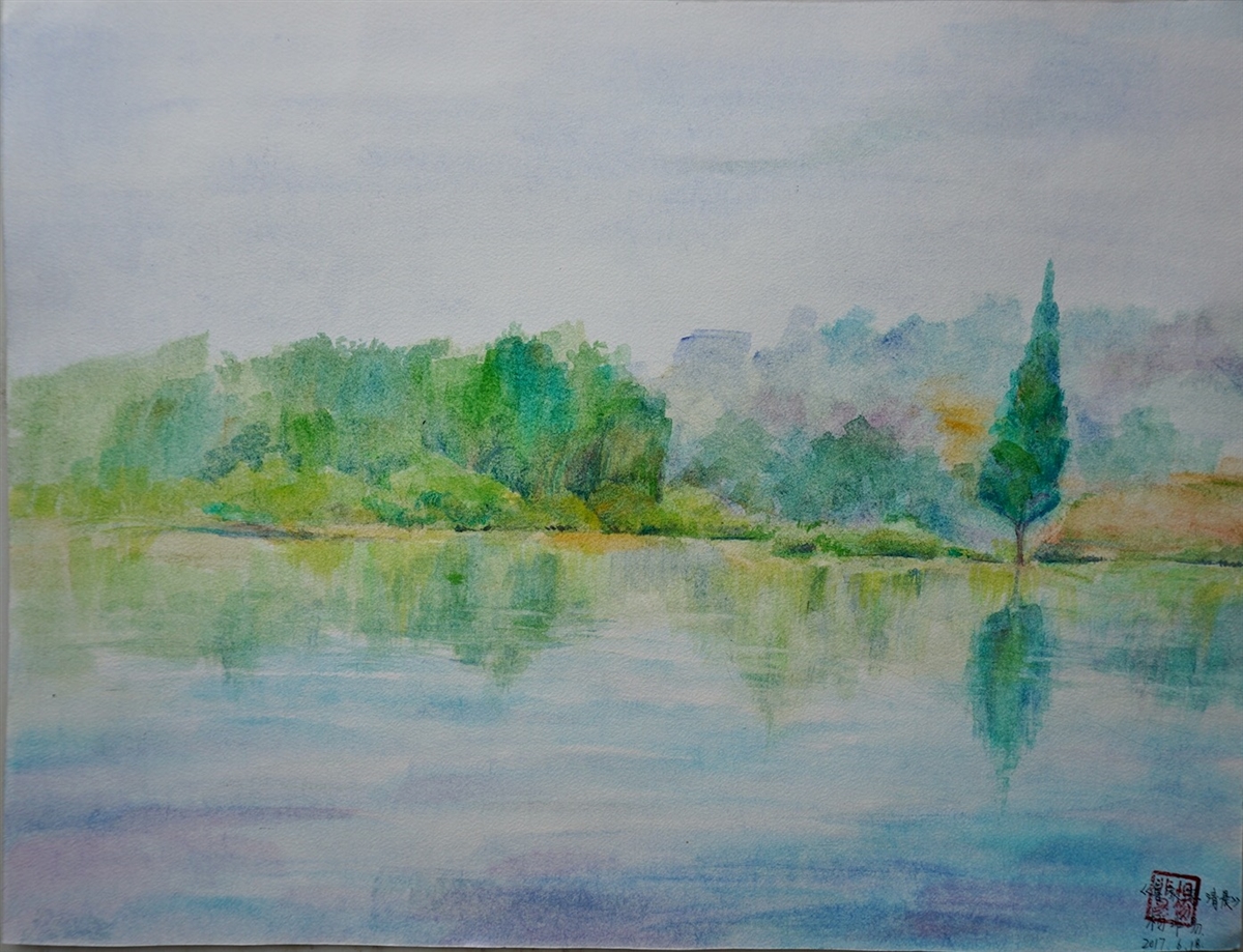 鲁家滩&middot;清晨