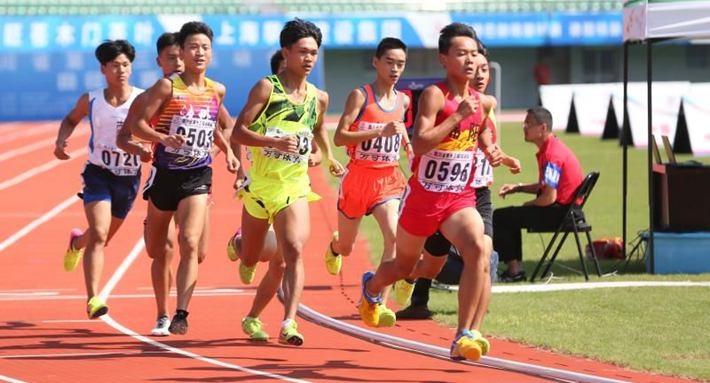 省运会丨田径赛场掀起青春风暴 19人次破10项纪录