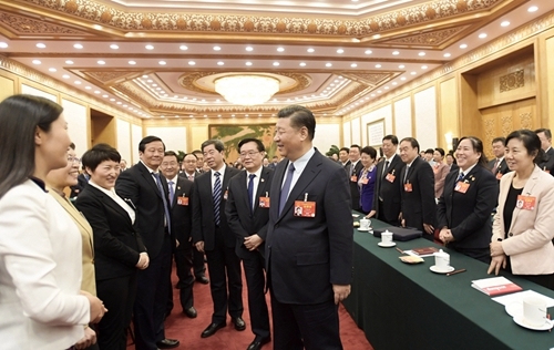 习近平参加河南代表团审议